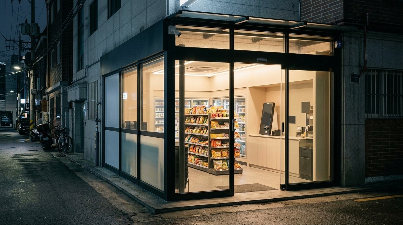 Korea Unmanned Stores: Why Foreign Cards Fail at Late-Night Door Locks & Self-Checkouts